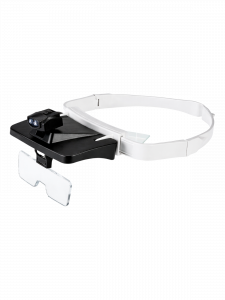 Лупа налобная увеличительная с подсветкой Орбита OT-INL69